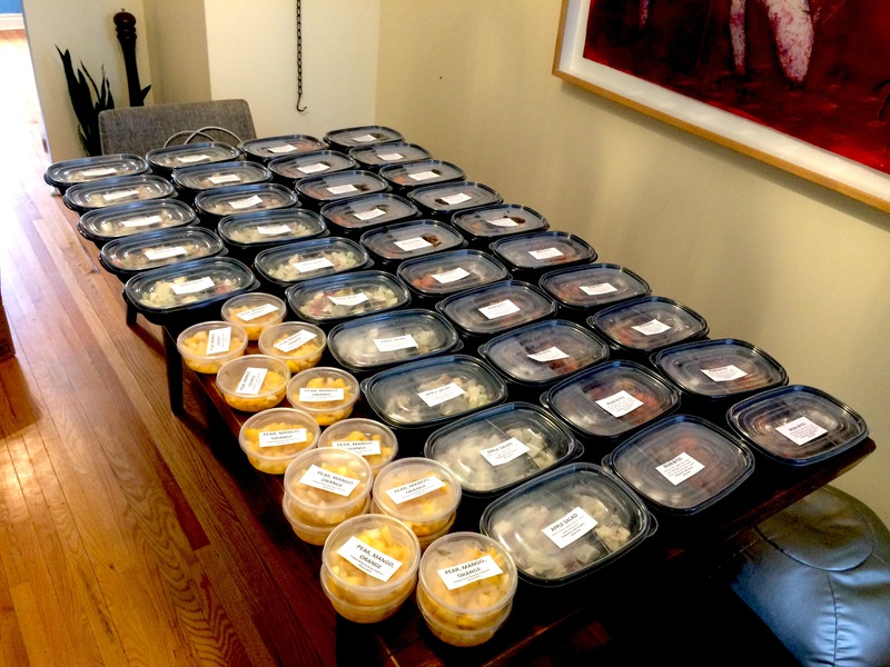 Randomly selected image of volunteers and/or meals